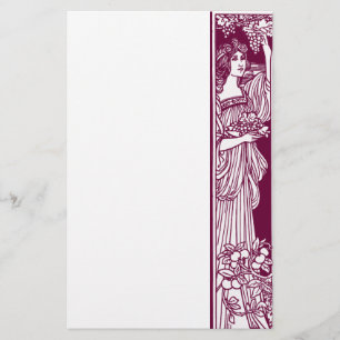 Picking grapes stationery