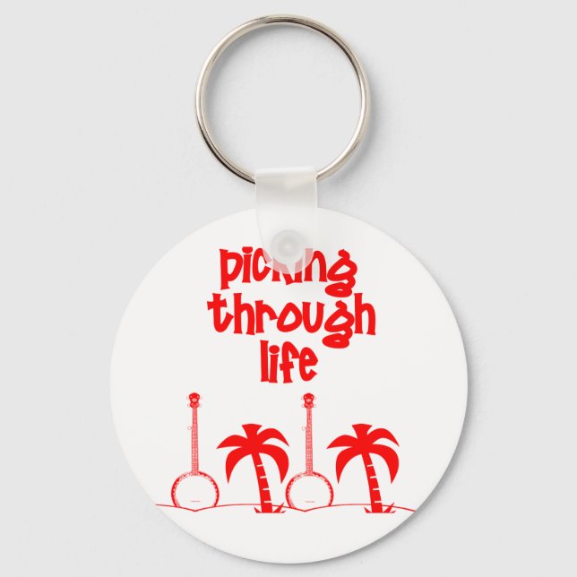 Picking Through LIfe Keychain (Front)