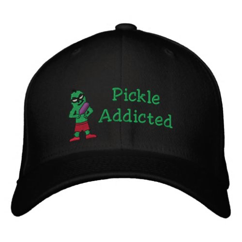 Pickle addicted Embroidered Hat Embroidered Baseball Cap