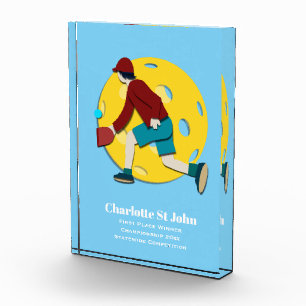 Pickle Ball Acrylic Award