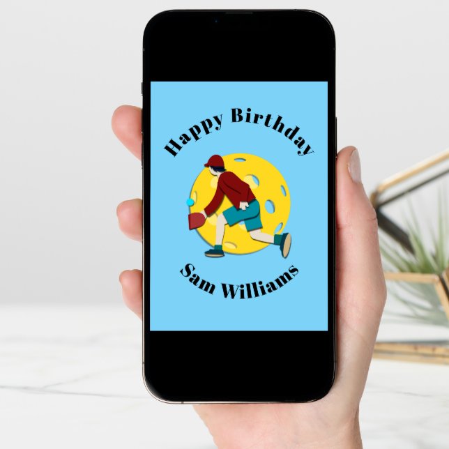 Pickle Ball Card (Front Digital)