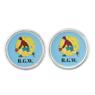 Pickle Ball Cufflinks