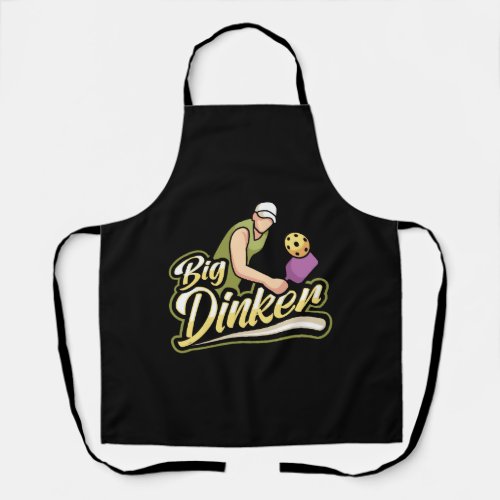 Pickle Ball Design for a Pickleball Player         Apron