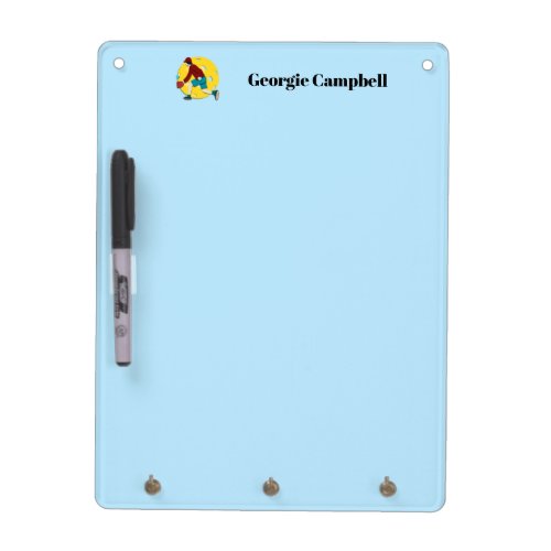 Pickle Ball Dry Erase Board