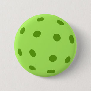 Pickle Ball Gift Green Pickleball Button
