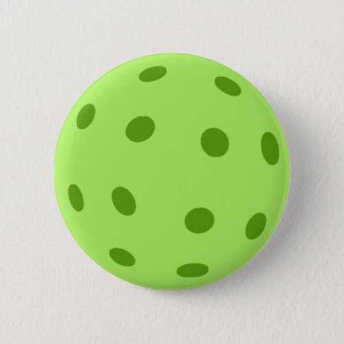 Pickle Ball Gift Green Pickleball Button