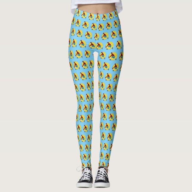 Pickle Ball Leggings (Front)