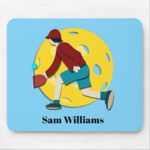 Pickle Ball Mouse Pad