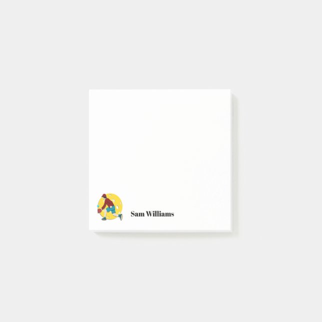 Pickle Ball Post-it Notes (Front)