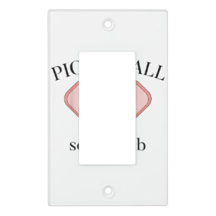 Pickle Ball Social Club EST 1965 Men Women Light Switch Cover
