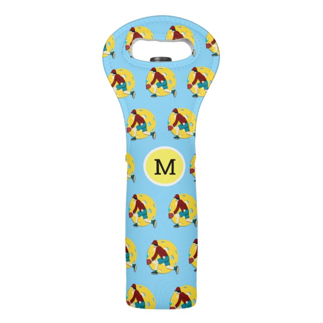 Pickle Ball Wine Bag (Front)