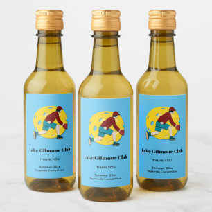 Pickle Ball Wine Label