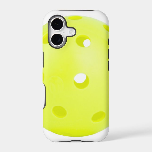 Pickle BAll Yellow Iphone Case (Back)