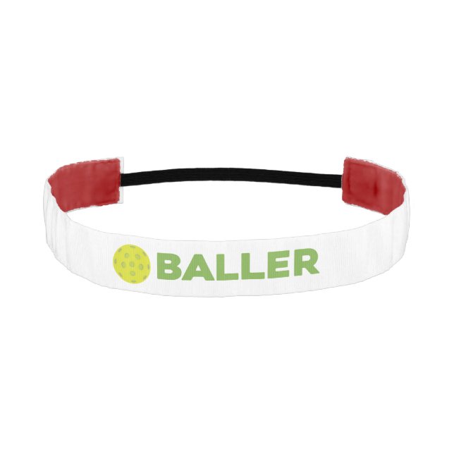 "(Pickle) Baller" Headband (Front)