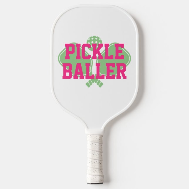 Pickle Baller Personalized Pickleball Paddle (Front)