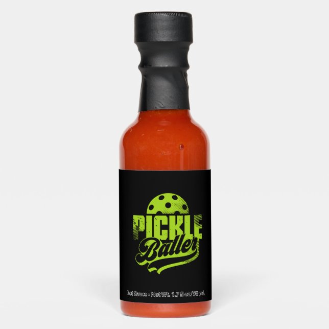 Pickle Baller Pickleball   Hot Sauces (Front)
