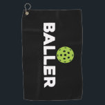 (Pickle)Baller Pickleball Microfiber Towel<br><div class="desc">You're a true baller...  and not just when you're on the court!</div>