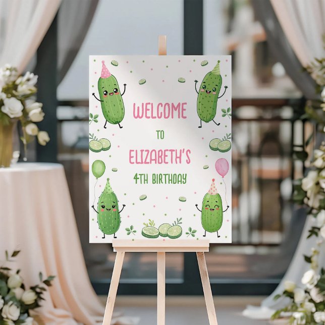 Pickle Birthday Welcome Sign (Creator Uploaded)
