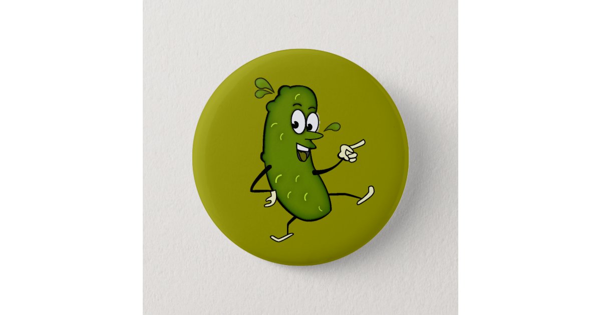 Pickle Button | Zazzle