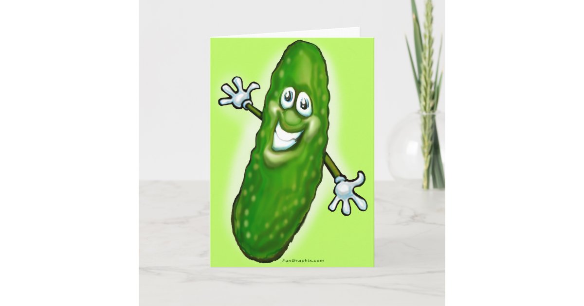 Pickle Card | Zazzle