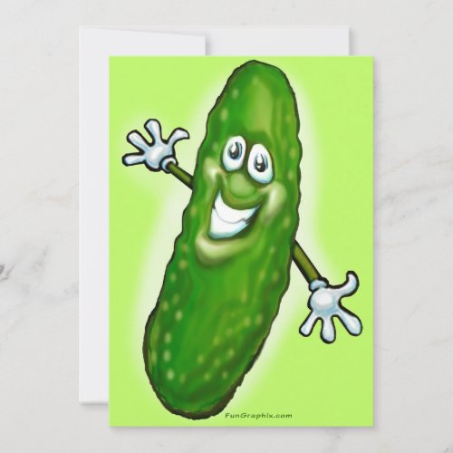 Pickle Card Personalized Invite