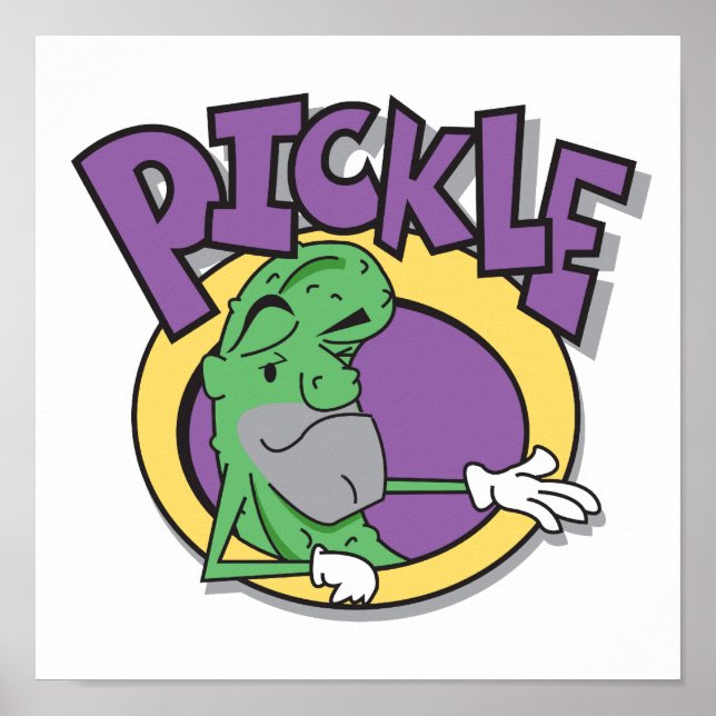 pickle character poster (Front)