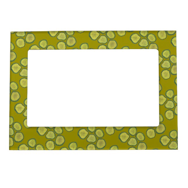 Pickle Chips Green Dill Sweet Kosher Pickles Gift Magnetic Photo Frame (Front)