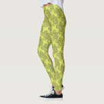 Pickle Chips Green Kosher Dill Pickle Chip Print Leggings<br><div class="desc">Features an original marker illustration of crunchy green Kosher dill pickle chips. Great for your favorite foodie or pickle enthusiast! Lots of coordinating pickles products and designs available.</div>