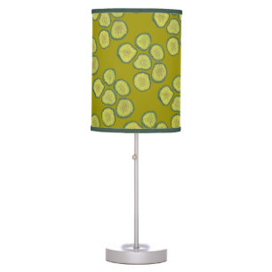 Pickle Chips Green Kosher Dill Sweet Pickle Foodie Table Lamp