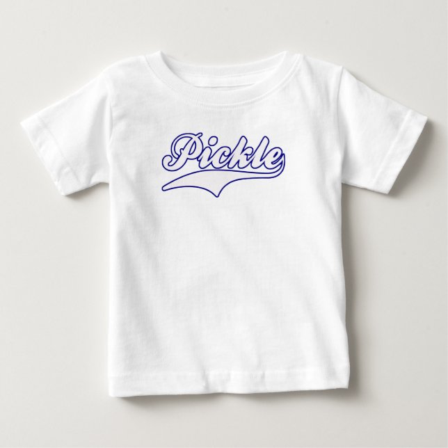Pickle Cool Streetwear Style Baby T-Shirt (Front)