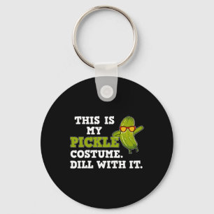 Pickle Costume Gift Keychain