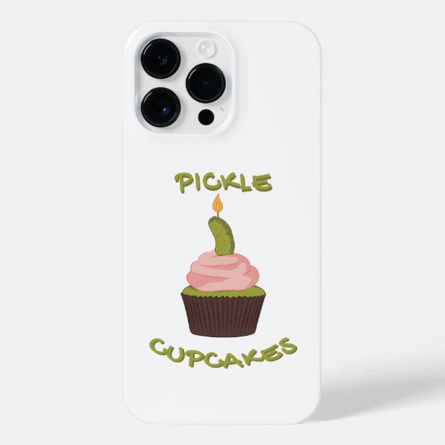 PICKLE CUPCAKES  iPhone CASE (Back)
