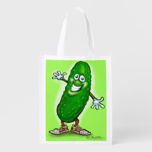Pickle Dude Grocery Bag