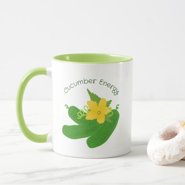 Pickle & Fresh Collection Mug (With Donut)