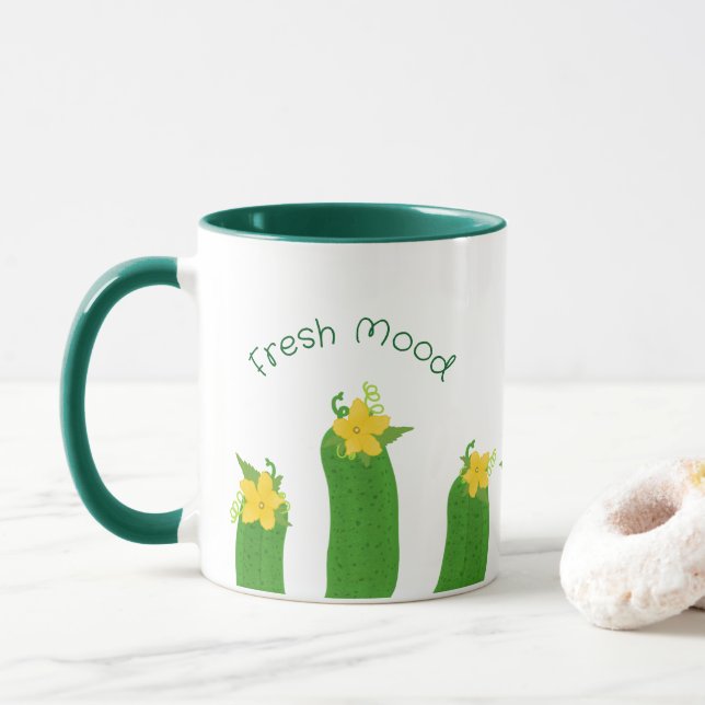 Pickle & Fresh Collection Mug (With Donut)
