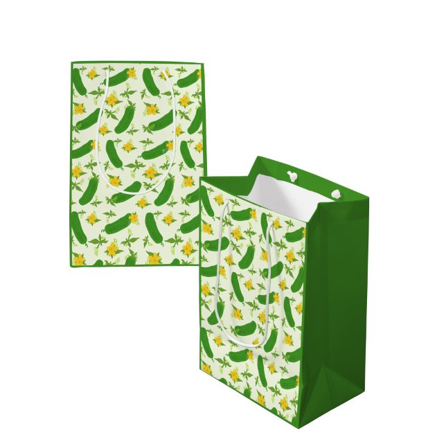 Pickle & Fresh Collection patterned Medium Gift Bag (Creator Uploaded)