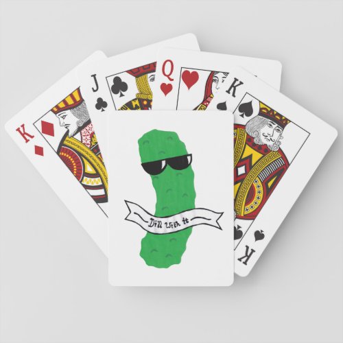 Pickle Funny Poker Cards