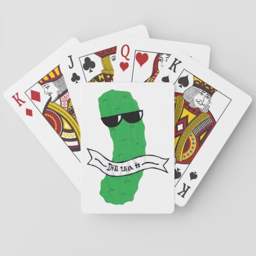 Pickle Funny Poker Cards