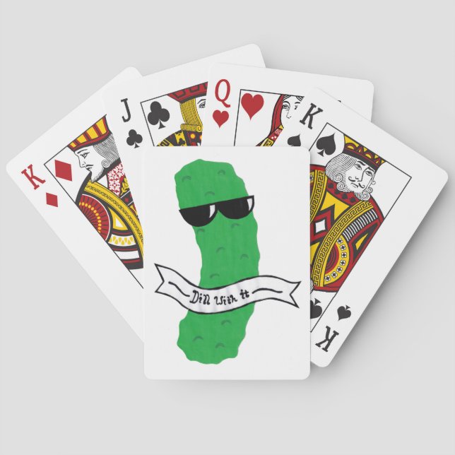 Pickle Funny Poker Cards (Back)