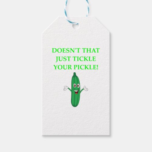 PICKLE GIFT TAGS