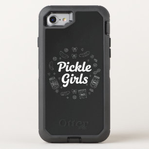Pickle Girls, Lover Quote Design OtterBox Defender iPhone SE/8/7 Case