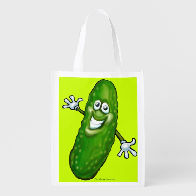 Pickle Grocery Bag (Front)