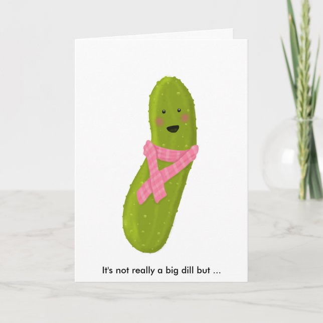 Pickle Holiday Card (Front)
