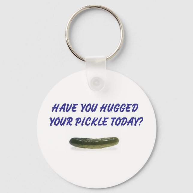 PICKLE HUG KEYCHAIN (Front)