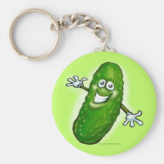 Pickle Keychain | Zazzle.com