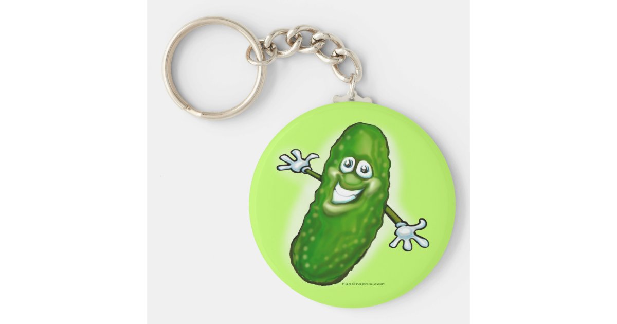 Pickle Keychain | Zazzle.com