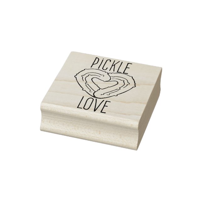 Pickle Love Rubber Stamp (Stamp)