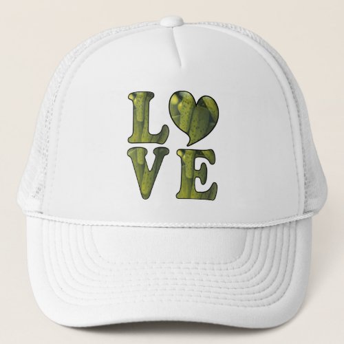 Pickle LOVE Trucker Hat