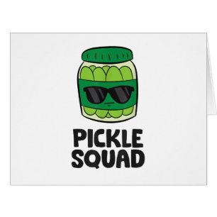 Pickle Lover Team Pickles Funny Pickle Squad Cards