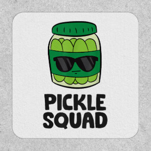 Pickle Lover Team Pickles Funny Pickle Squad Patch